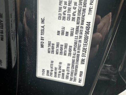 Черный Тесла Модель 3, объемом двигателя 0 л и пробегом 8 тыс. км за 26000 $, фото 1 на Automoto.ua