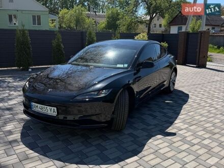 Черный Тесла Модель 3, объемом двигателя 0 л и пробегом 8 тыс. км за 29999 $, фото 1 на Automoto.ua