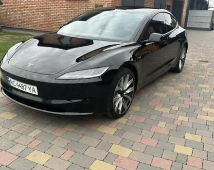 Черный Тесла Модель 3, объемом двигателя 0 л и пробегом 31 тыс. км за 27800 $, фото 1 на Automoto.ua