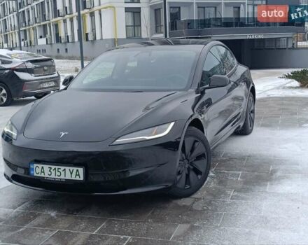 Чорний Тесла Модель 3, об'ємом двигуна 0 л та пробігом 3 тис. км за 25900 $, фото 1 на Automoto.ua