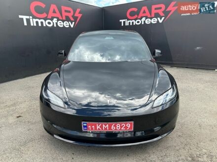 Черный Тесла Модель 3, объемом двигателя 0 л и пробегом 29 тыс. км за 32000 $, фото 1 на Automoto.ua