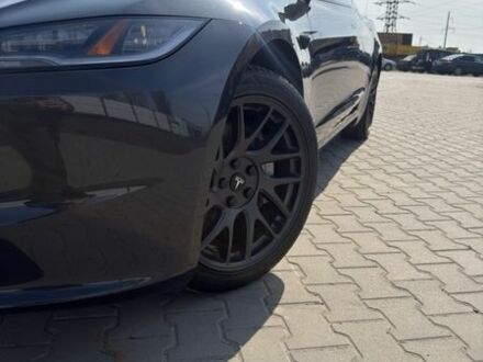 Черный Тесла Модель 3, объемом двигателя 0 л и пробегом 5 тыс. км за 30700 $, фото 1 на Automoto.ua
