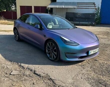 Фіолетовий Тесла Модель 3, об'ємом двигуна 0 л та пробігом 74 тис. км за 33000 $, фото 4 на Automoto.ua