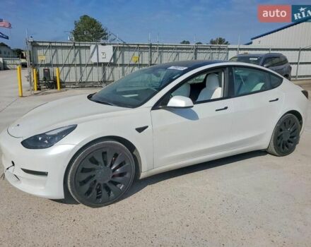 Коричневый Тесла Модель 3, объемом двигателя 0 л и пробегом 85 тыс. км за 7000 $, фото 1 на Automoto.ua