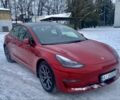 Красный Тесла Модель 3, объемом двигателя 0 л и пробегом 55 тыс. км за 21000 $, фото 1 на Automoto.ua