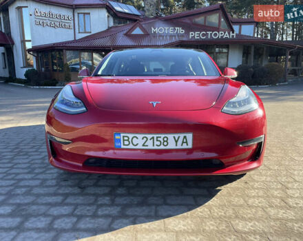 Красный Тесла Модель 3, объемом двигателя 0 л и пробегом 46 тыс. км за 15499 $, фото 3 на Automoto.ua