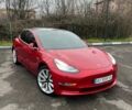 Красный Тесла Модель 3, объемом двигателя 0 л и пробегом 91 тыс. км за 18500 $, фото 1 на Automoto.ua