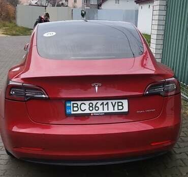 Красный Тесла Модель 3, объемом двигателя 0 л и пробегом 154 тыс. км за 18300 $, фото 2 на Automoto.ua