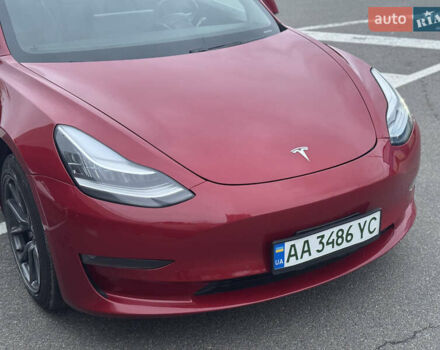 Красный Тесла Модель 3, объемом двигателя 0 л и пробегом 178 тыс. км за 16499 $, фото 1 на Automoto.ua
