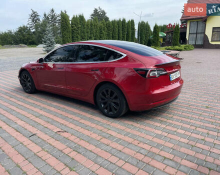 Тесла Модель 3 2018 у Чернівцях на Automoto.ua Червоний Тесла Модель 3, об'ємом двигуна 0 л та пробігом 235 тис. км за 16200 $, фото 5 на Automoto.ua