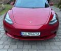 Красный Тесла Модель 3, объемом двигателя 0 л и пробегом 187 тыс. км за 16100 $, фото 1 на Automoto.ua