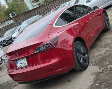 Красный Тесла Модель 3, объемом двигателя 0 л и пробегом 69 тыс. км за 18300 $, фото 5 на Automoto.ua