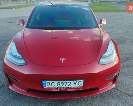 Червоний Тесла Модель 3, об'ємом двигуна 0 л та пробігом 66 тис. км за 16999 $, фото 3 на Automoto.ua