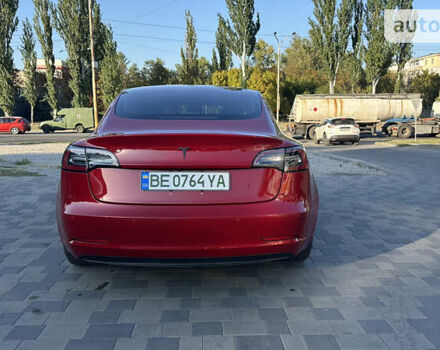 Красный Тесла Модель 3, объемом двигателя 0 л и пробегом 150 тыс. км за 19000 $, фото 1 на Automoto.ua