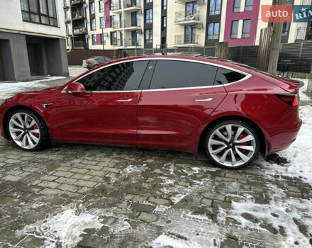 Красный Тесла Модель 3, объемом двигателя 0 л и пробегом 105 тыс. км за 18999 $, фото 16 на Automoto.ua