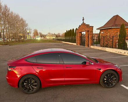 Червоний Тесла Модель 3, об'ємом двигуна 0 л та пробігом 90 тис. км за 16499 $, фото 2 на Automoto.ua