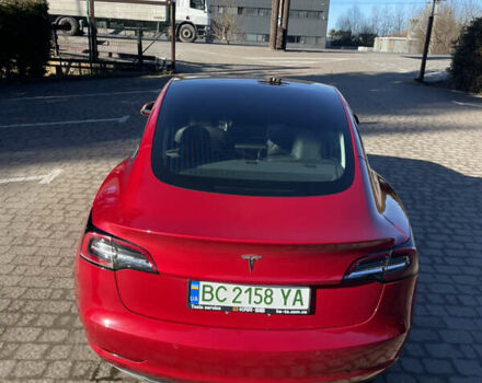 Красный Тесла Модель 3, объемом двигателя 0 л и пробегом 46 тыс. км за 15499 $, фото 7 на Automoto.ua