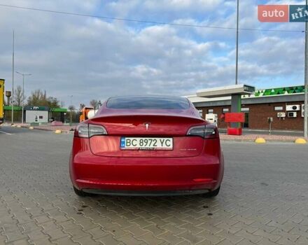 Красный Тесла Модель 3, объемом двигателя 0 л и пробегом 68 тыс. км за 17900 $, фото 3 на Automoto.ua