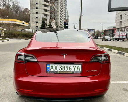 Красный Тесла Модель 3, объемом двигателя 0 л и пробегом 141 тыс. км за 19900 $, фото 2 на Automoto.ua