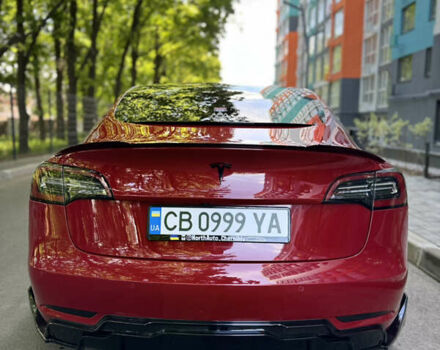 Тесла Модель 3 2018 в Киеве на Automoto.ua Красный Тесла Модель 3, объемом двигателя 0 л и пробегом 79 тыс. км за 22000 $, фото 6 на Automoto.ua