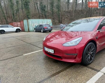 Червоний Тесла Модель 3, об'ємом двигуна 0 л та пробігом 80 тис. км за 17722 $, фото 2 на Automoto.ua