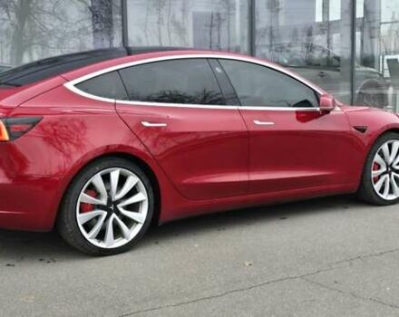 Красный Тесла Модель 3, объемом двигателя 0 л и пробегом 148 тыс. км за 17200 $, фото 1 на Automoto.ua