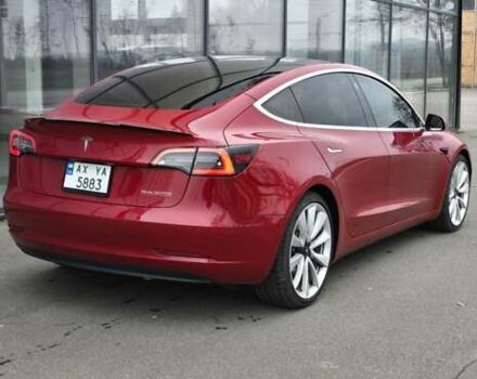 Красный Тесла Модель 3, объемом двигателя 0 л и пробегом 148 тыс. км за 17200 $, фото 2 на Automoto.ua
