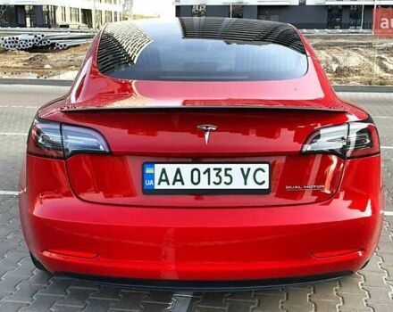 Красный Тесла Модель 3, объемом двигателя 0 л и пробегом 115 тыс. км за 28980 $, фото 5 на Automoto.ua