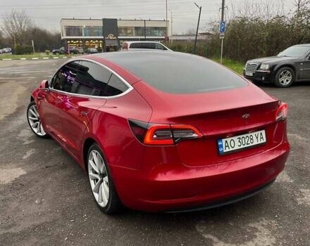 Красный Тесла Модель 3, объемом двигателя 0 л и пробегом 91 тыс. км за 18500 $, фото 4 на Automoto.ua