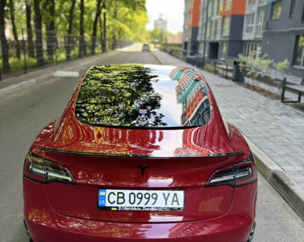 Тесла Модель 3 2018 в Киеве на Automoto.ua Красный Тесла Модель 3, объемом двигателя 0 л и пробегом 79 тыс. км за 22000 $, фото 5 на Automoto.ua