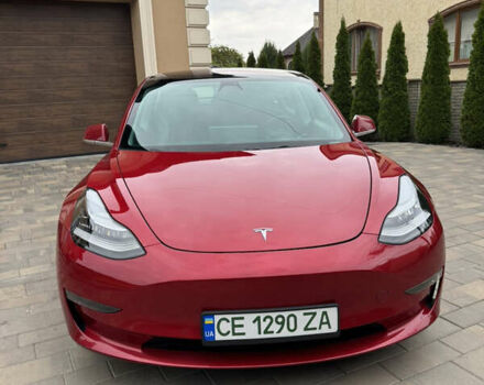 Красный Тесла Модель 3, объемом двигателя 0 л и пробегом 121 тыс. км за 24900 $, фото 2 на Automoto.ua