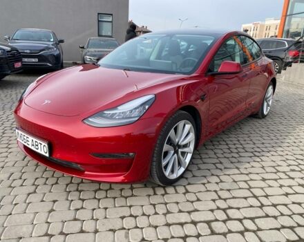 Красный Тесла Модель 3, объемом двигателя 0 л и пробегом 89 тыс. км за 18700 $, фото 2 на Automoto.ua