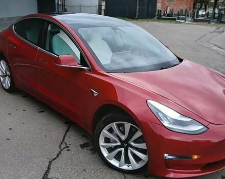 Червоний Тесла Модель 3, об'ємом двигуна 0 л та пробігом 105 тис. км за 17500 $, фото 1 на Automoto.ua