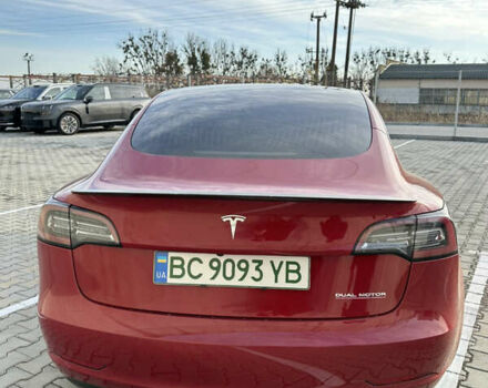 Красный Тесла Модель 3, объемом двигателя 0 л и пробегом 126 тыс. км за 19500 $, фото 2 на Automoto.ua