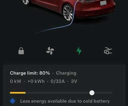 Красный Тесла Модель 3, объемом двигателя 0 л и пробегом 77 тыс. км за 17000 $, фото 22 на Automoto.ua