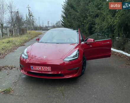 Червоний Тесла Модель 3, об'ємом двигуна 0 л та пробігом 125 тис. км за 15000 $, фото 1 на Automoto.ua