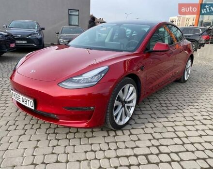 Красный Тесла Модель 3, объемом двигателя 0 л и пробегом 89 тыс. км за 18100 $, фото 2 на Automoto.ua