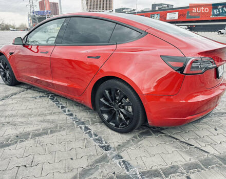 Красный Тесла Модель 3, объемом двигателя 0 л и пробегом 146 тыс. км за 17900 $, фото 3 на Automoto.ua