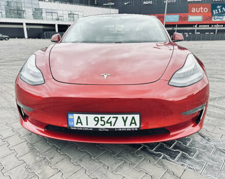 Красный Тесла Модель 3, объемом двигателя 0 л и пробегом 146 тыс. км за 17900 $, фото 1 на Automoto.ua