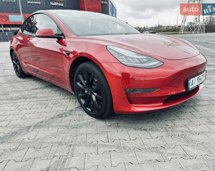 Красный Тесла Модель 3, объемом двигателя 0 л и пробегом 146 тыс. км за 17900 $, фото 7 на Automoto.ua