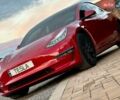 Красный Тесла Модель 3, объемом двигателя 0 л и пробегом 114 тыс. км за 16600 $, фото 1 на Automoto.ua