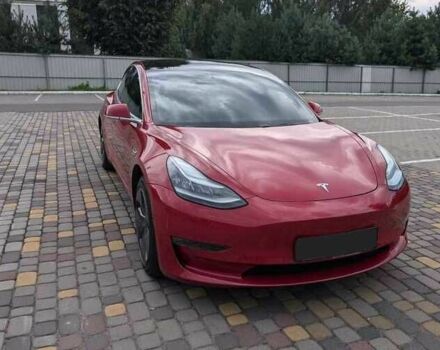 Красный Тесла Модель 3, объемом двигателя 0 л и пробегом 67 тыс. км за 14000 $, фото 1 на Automoto.ua