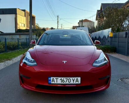 Червоний Тесла Модель 3, об'ємом двигуна 0 л та пробігом 84 тис. км за 18200 $, фото 1 на Automoto.ua