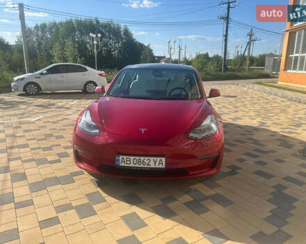 Червоний Тесла Модель 3, об'ємом двигуна 0 л та пробігом 46 тис. км за 23700 $, фото 1 на Automoto.ua