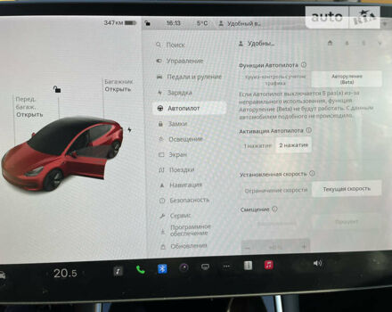 Красный Тесла Модель 3, объемом двигателя 0 л и пробегом 38 тыс. км за 34600 $, фото 4 на Automoto.ua