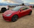 Красный Тесла Модель 3, объемом двигателя 0 л и пробегом 77 тыс. км за 3500 $, фото 1 на Automoto.ua