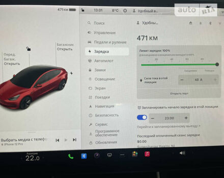 Червоний Тесла Модель 3, об'ємом двигуна 0 л та пробігом 38 тис. км за 34600 $, фото 1 на Automoto.ua