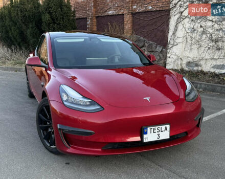 Красный Тесла Модель 3, объемом двигателя 0 л и пробегом 109 тыс. км за 20800 $, фото 2 на Automoto.ua