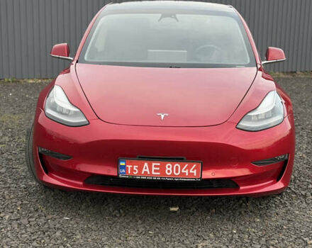 Красный Тесла Модель 3, объемом двигателя 0 л и пробегом 120 тыс. км за 18500 $, фото 2 на Automoto.ua