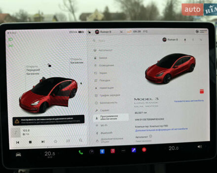 Красный Тесла Модель 3, объемом двигателя 0 л и пробегом 85 тыс. км за 22999 $, фото 43 на Automoto.ua
